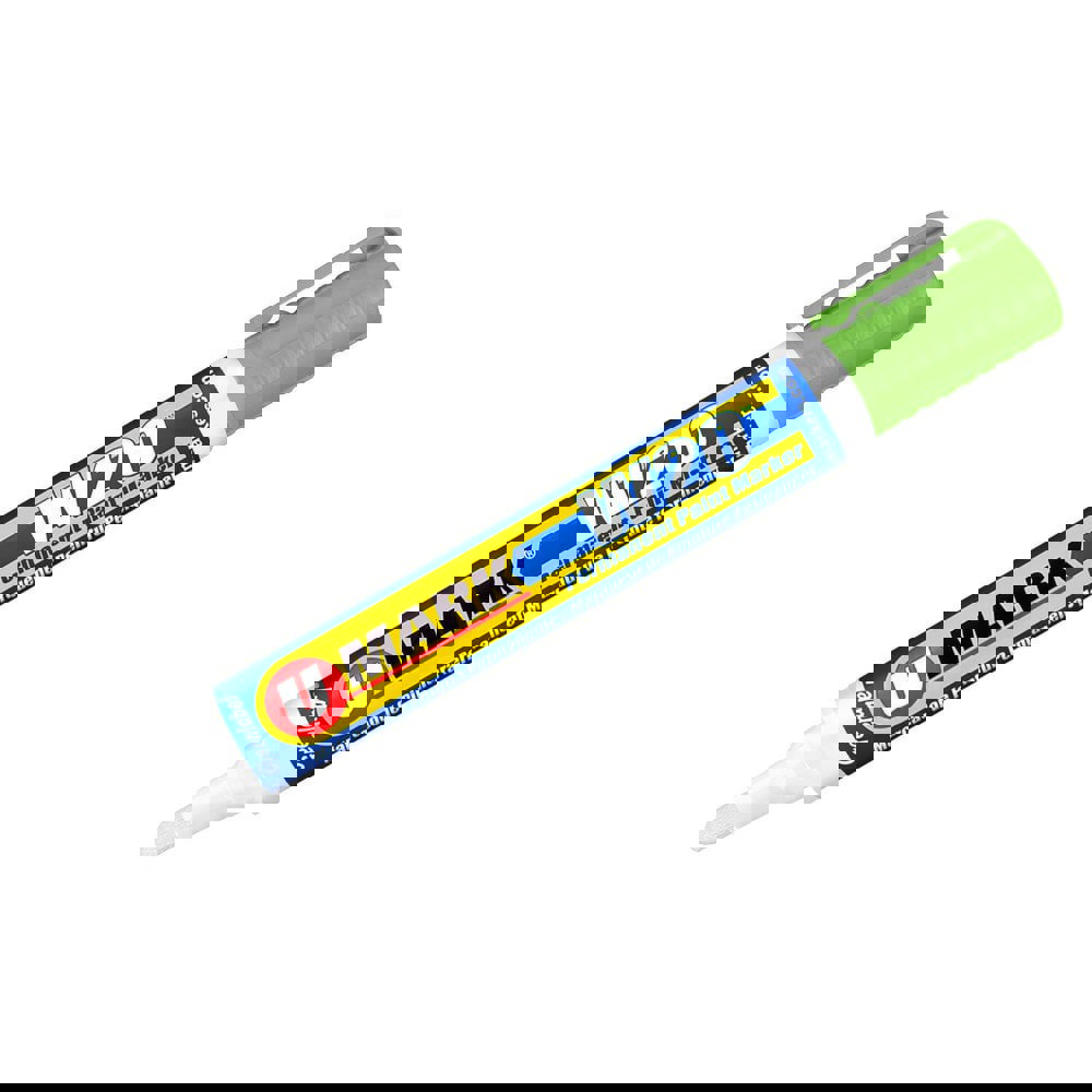 Markers & Paintsticks; Marker Type: Liquid Paint Marker; Tip Shape: Bullet; Chisel; Color: Green; Ink Type: Xylene-free; Water Base; Fade Resistant; Water Resistant; Tip Type: Reversible; Bullet; Chisel; For Use On: Wood; Glass; Cardboard; Plastic; Metal;